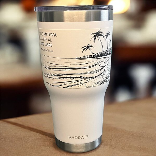 Vaso Hydrate con Tapa 887ml