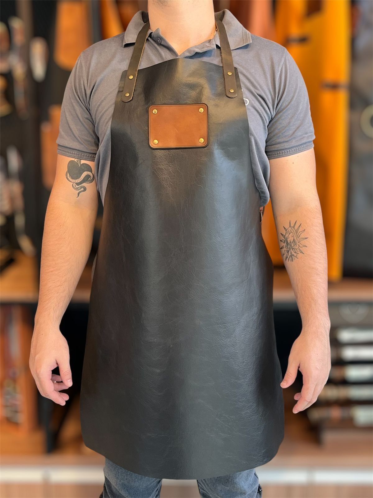 Delantal Asadacho Negro