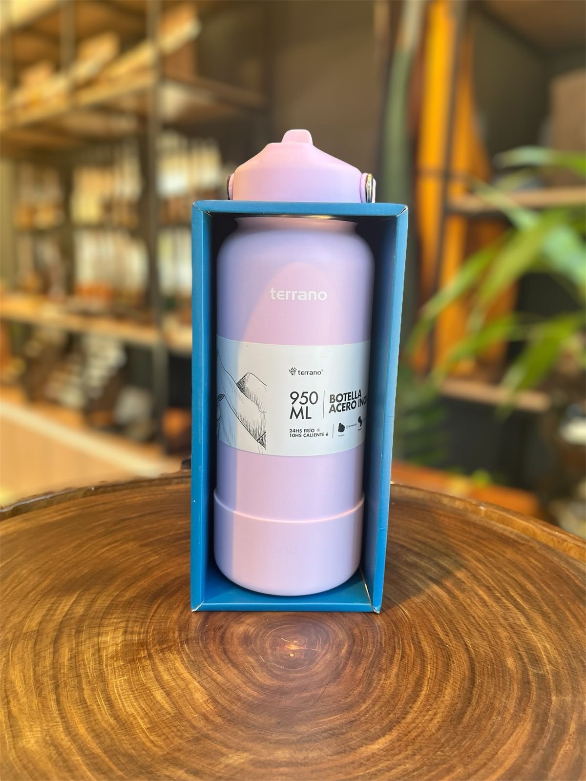 BOTELLA 950ML BOTA + PICO LILA