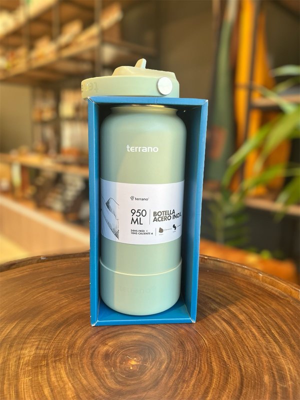 BOTELLA 950ML BOTA + PICO VERDE OLIVA