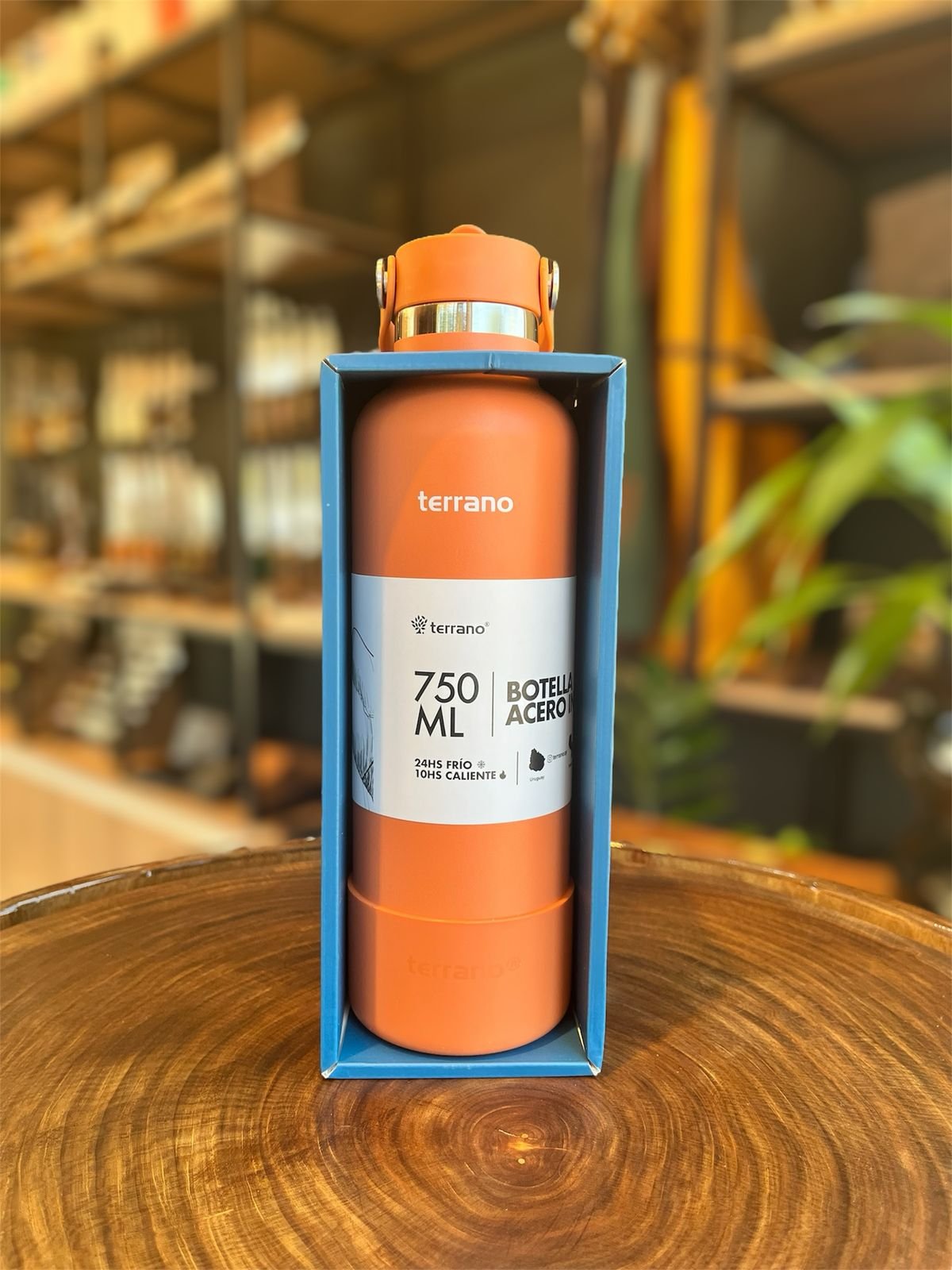 BOTELLA 750ML PICO + BOTA TERRACOTA