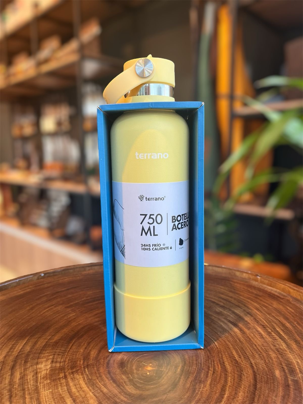 	BOTELLA 750ML PICO + BOTA AMARILLO PASTEL