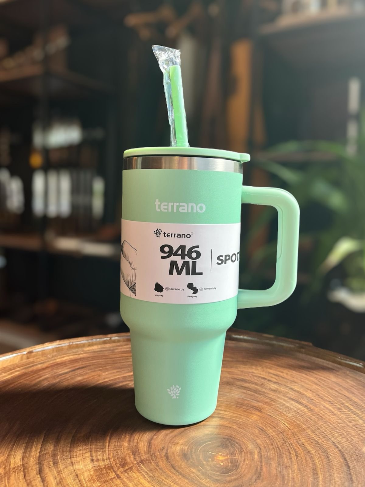 	SPOTIE CUP 946ML VERDE AGUA