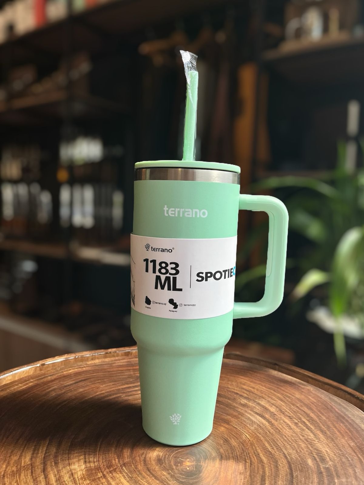 SPOTIE CUP 1183ML VERDE OLIVA