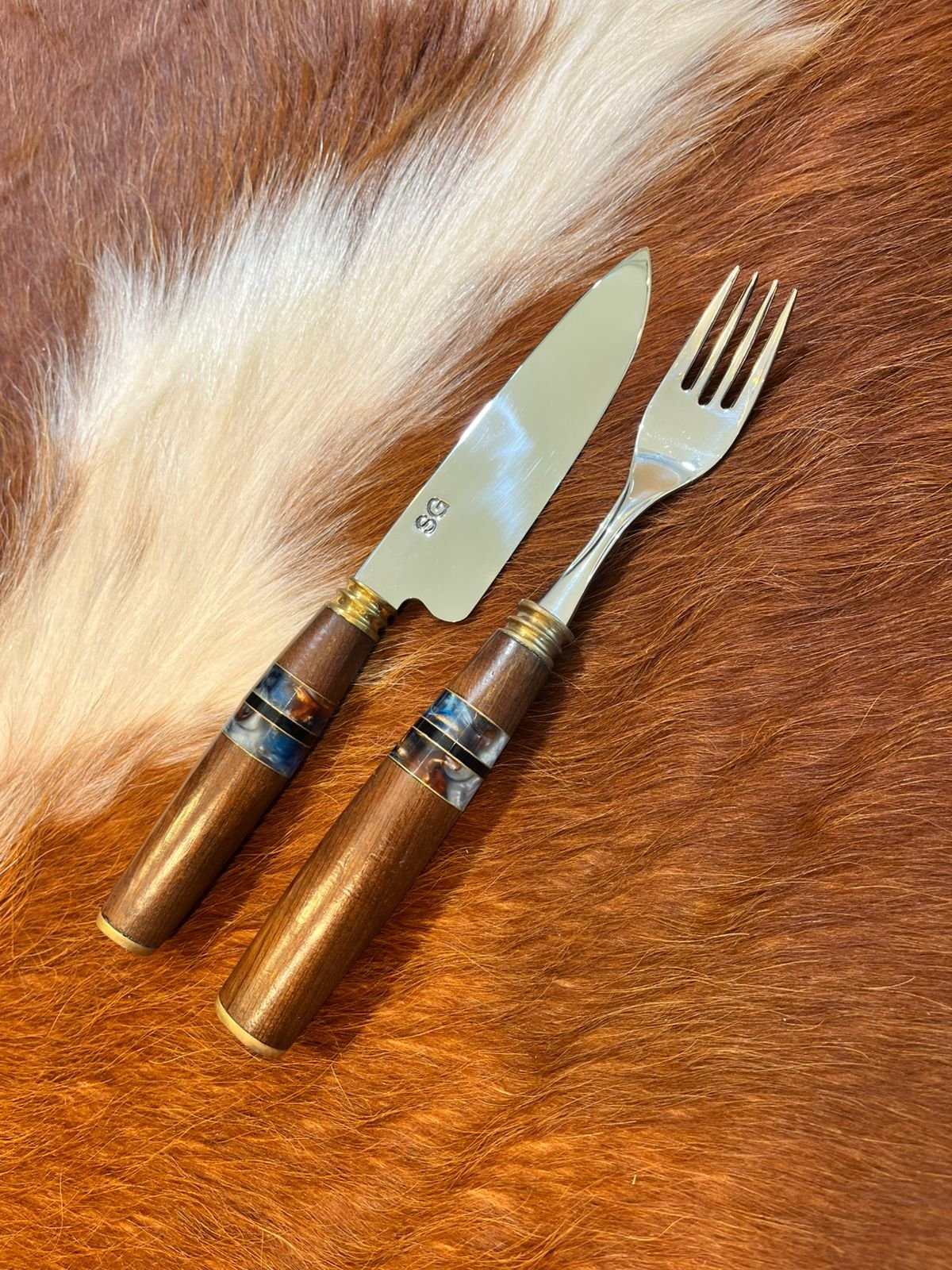 Conjunto Artesanal de Cubiertos 