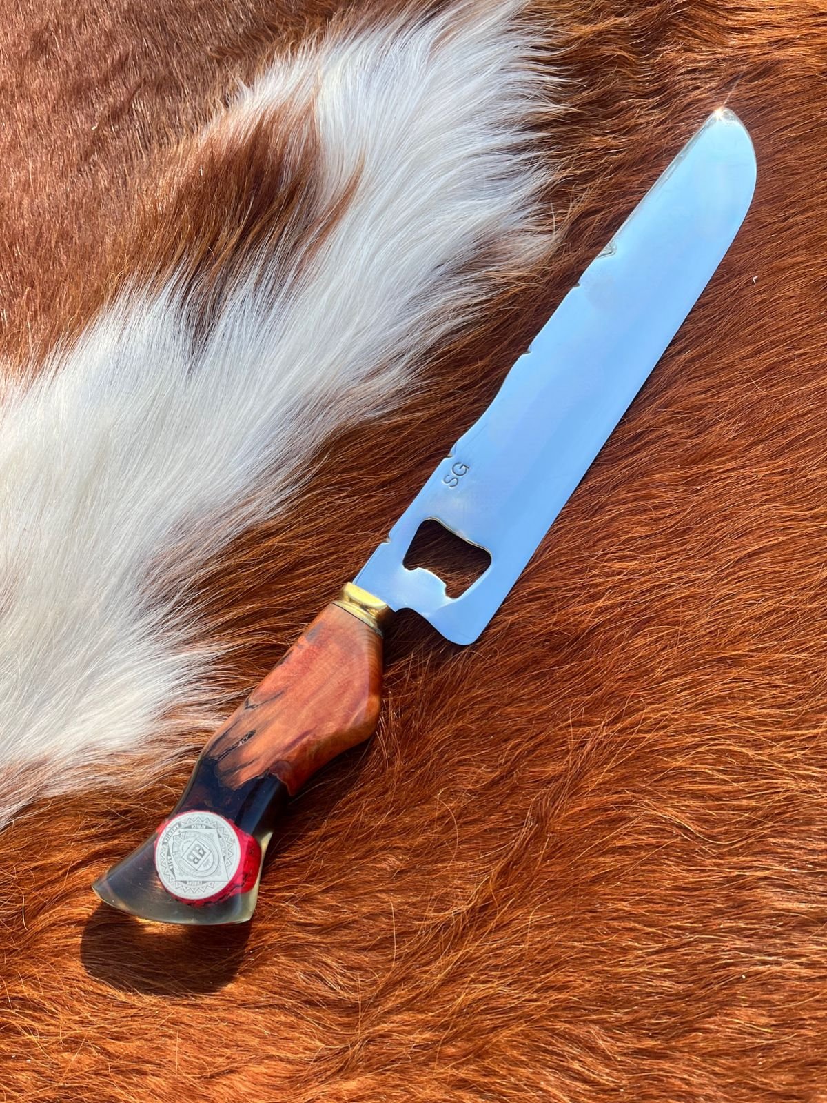 Cuchillo Artesanal Abridor 5mm 10"