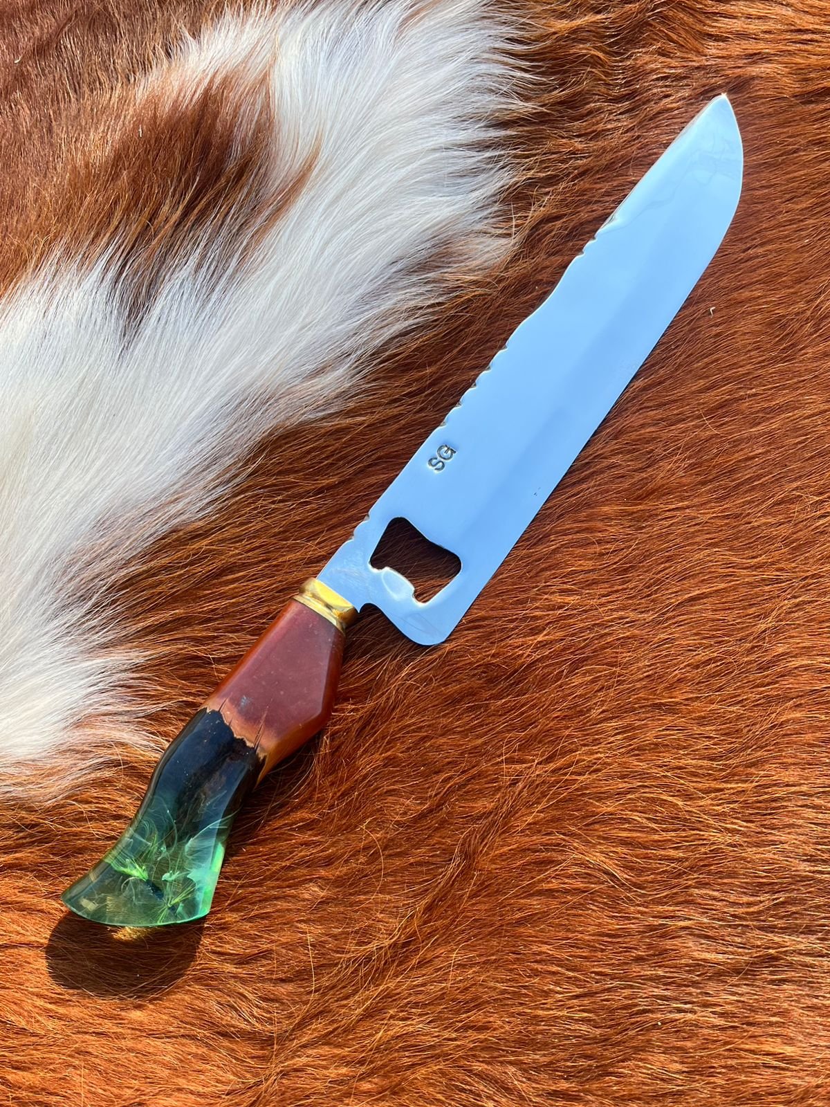 Cuchillo Artesanal Abridor 5mm 10"