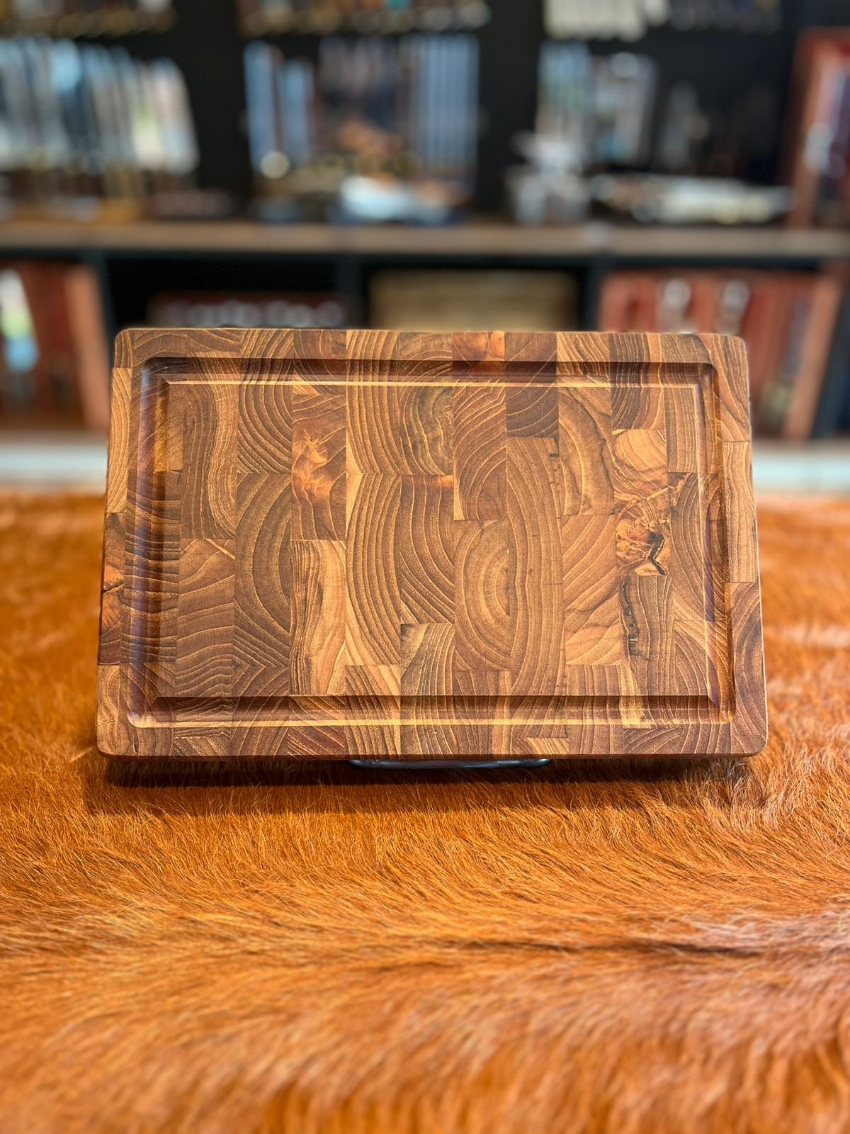 Tabla multiuso de madera invertida teca.