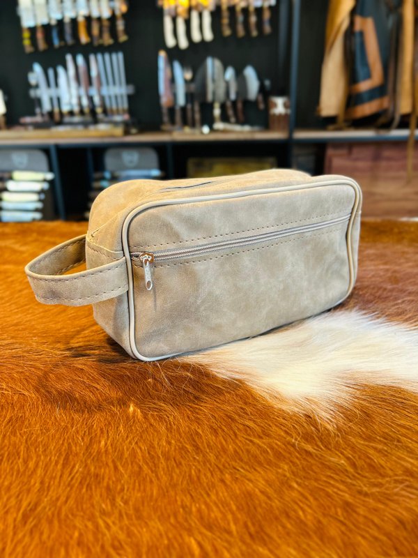 Necesser Beige en Ecocuero