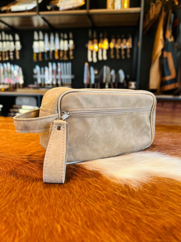 Necesser Beige en Ecocuero