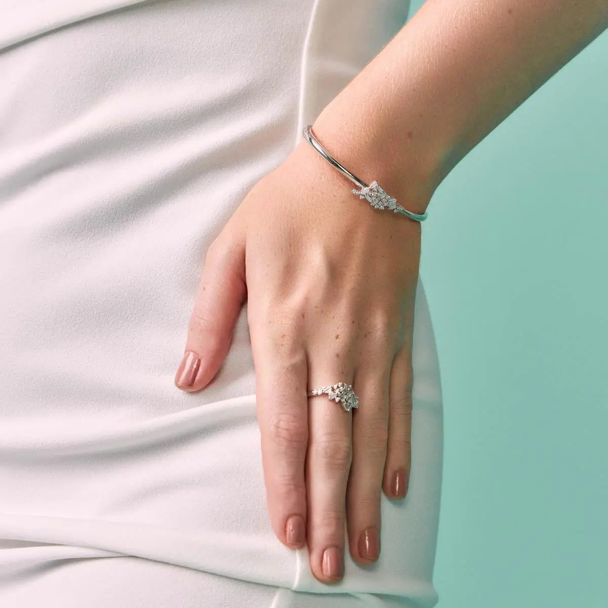 Brazalete con cristales