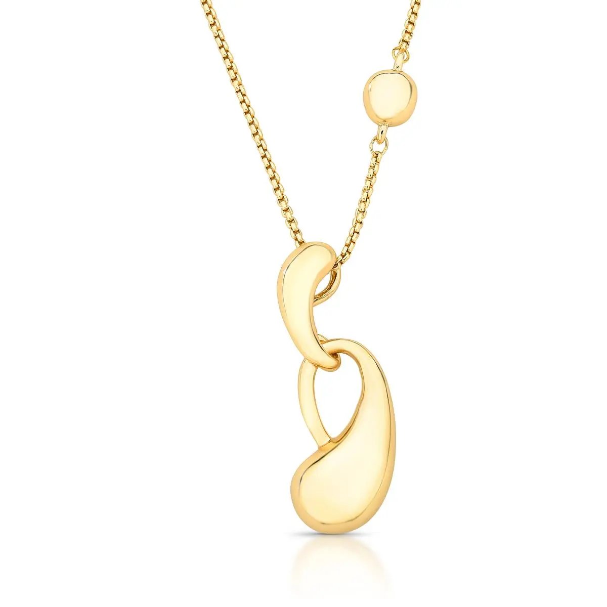 Collar con gota lisa 