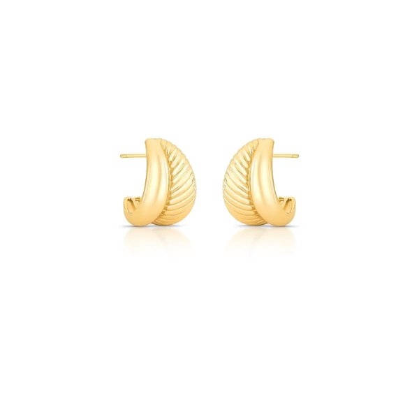 Argolla texturizada con 2 vueltas