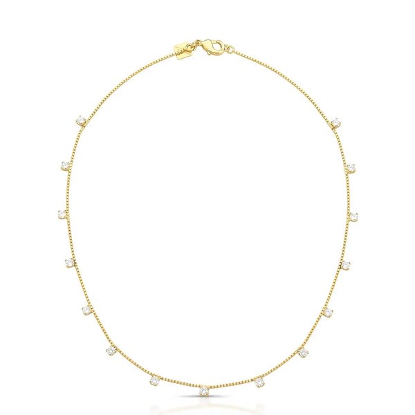 Collar con cristales 