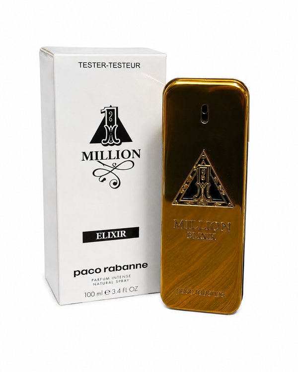Tester 1 Million Elixir – Paco Rabanne 💛✨