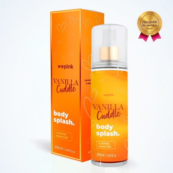 WePink Vanilla Cuddle Body Splash 🍦🧡