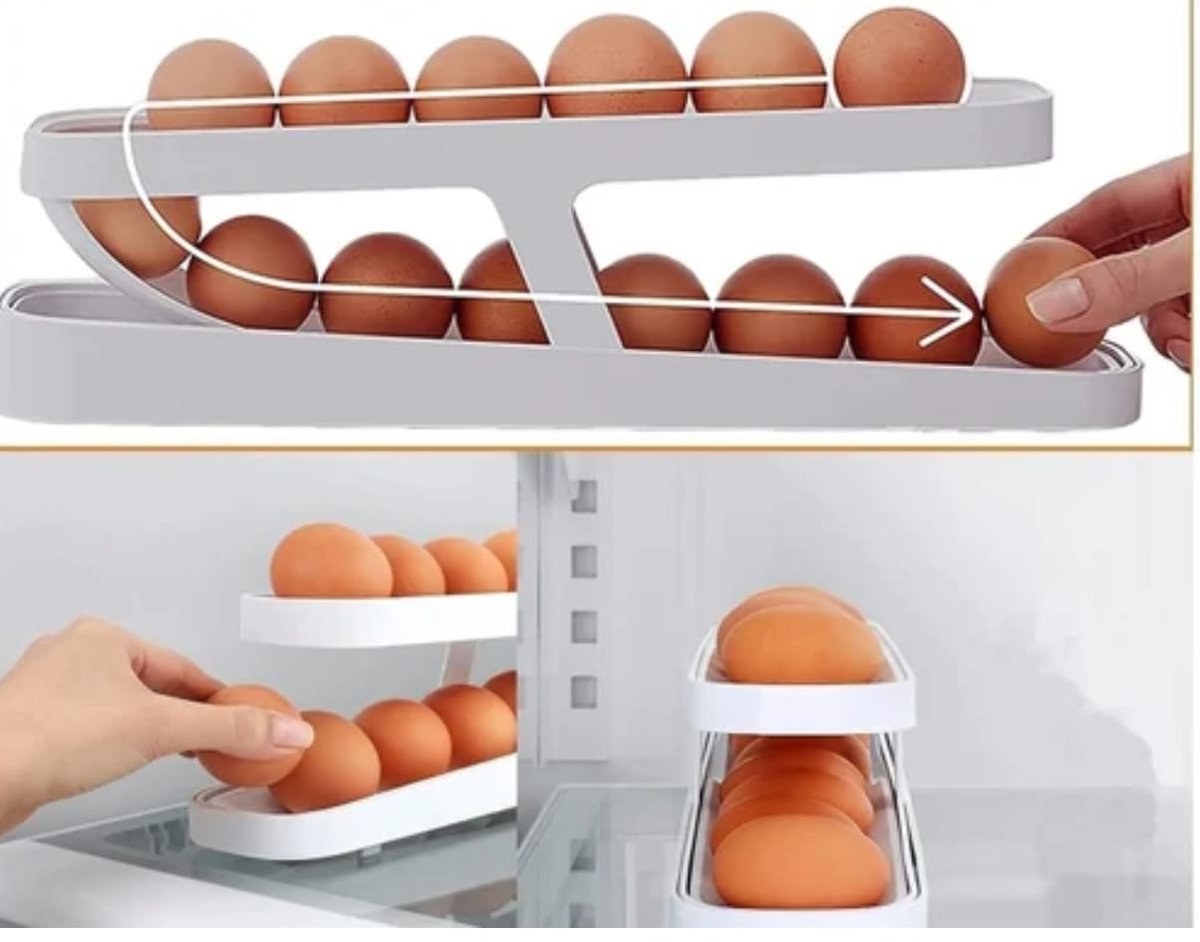 Dispensador De Huevos De 2 Niveles - 3