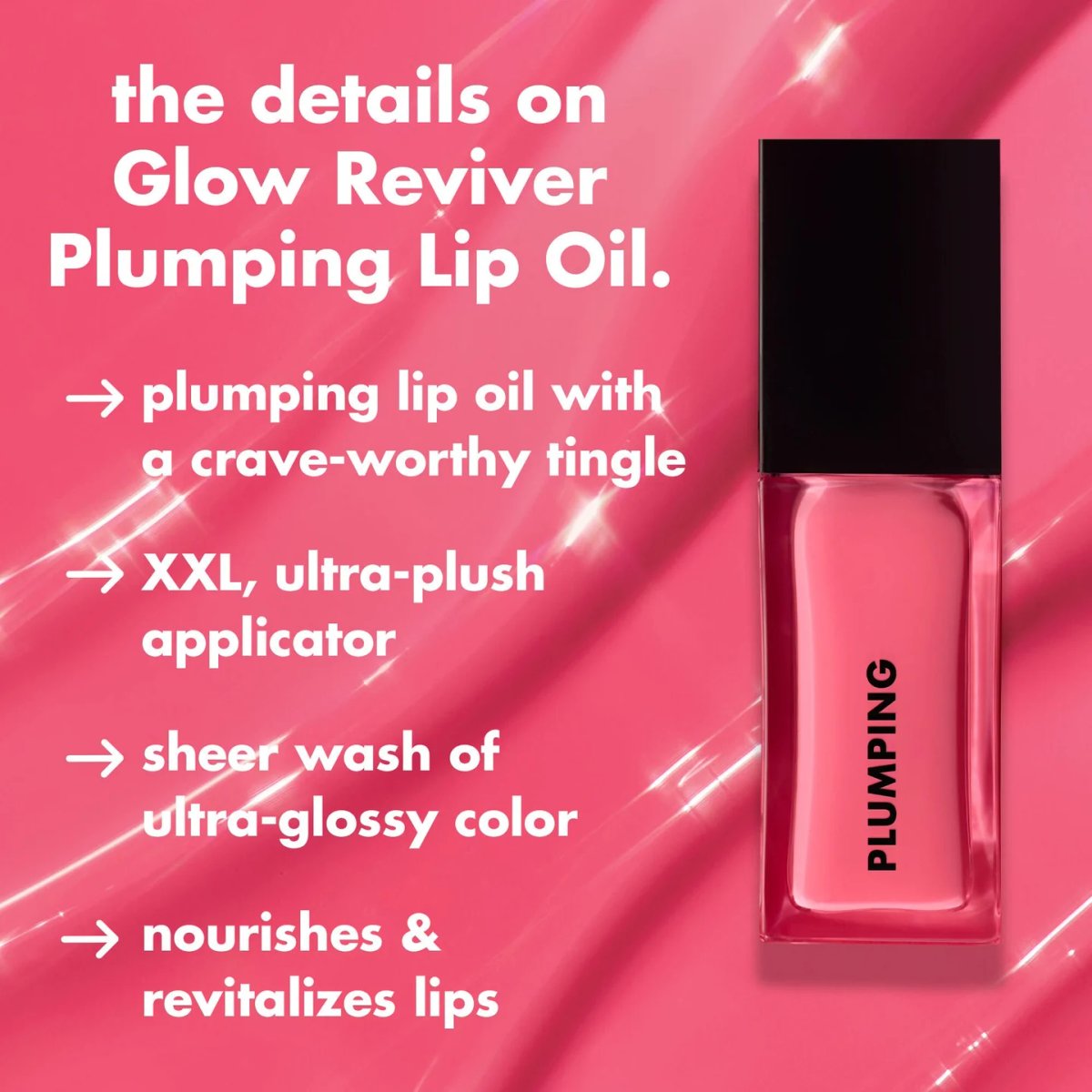 elf Glow Reviver Plumping Lip Oil - 2