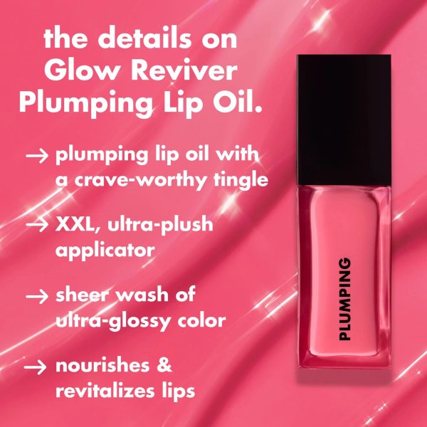 elf Glow Reviver Plumping Lip Oil