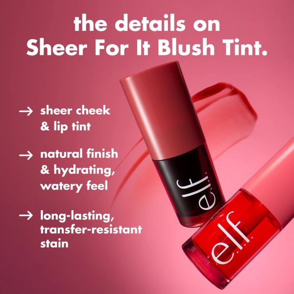 elf Sheer For It Blush Tint