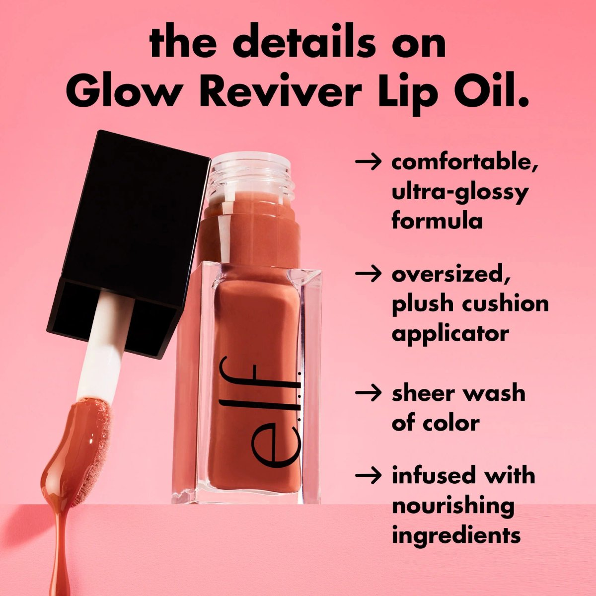 elf Glow Reviver Lip Oil - 3