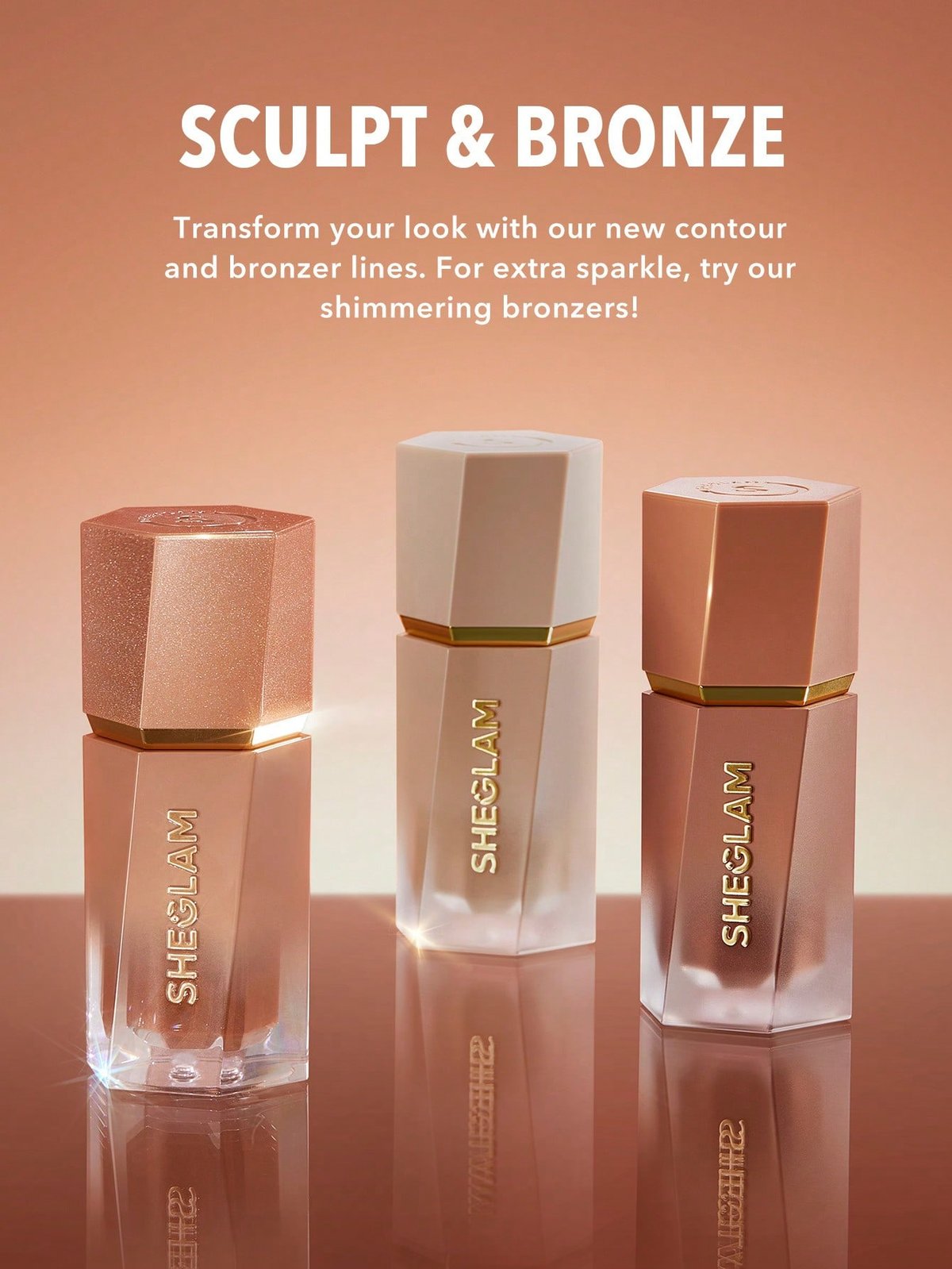 Sun Beam Matte Liquid Bronzer Sheglam SHIMMER - 3