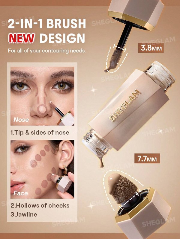 Sheglam Precision Sculpt Duo Contour liquide-Tan Doux
