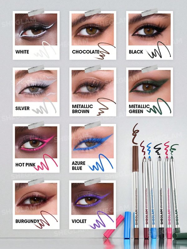 Sheglam Boldline Delineador en Gel Multifunción de Larga Duración