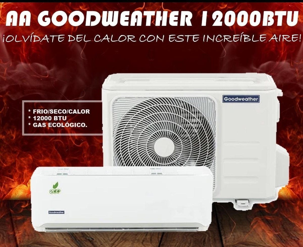Aire acondicionado Goodweater 12000 BTU