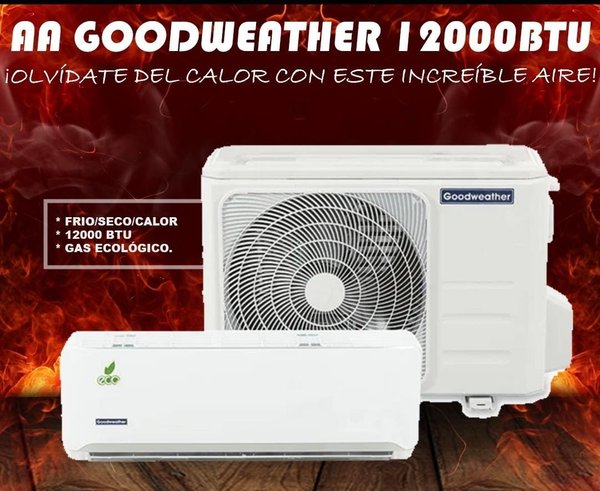 Aire acondicionado Goodweater 12000 BTU