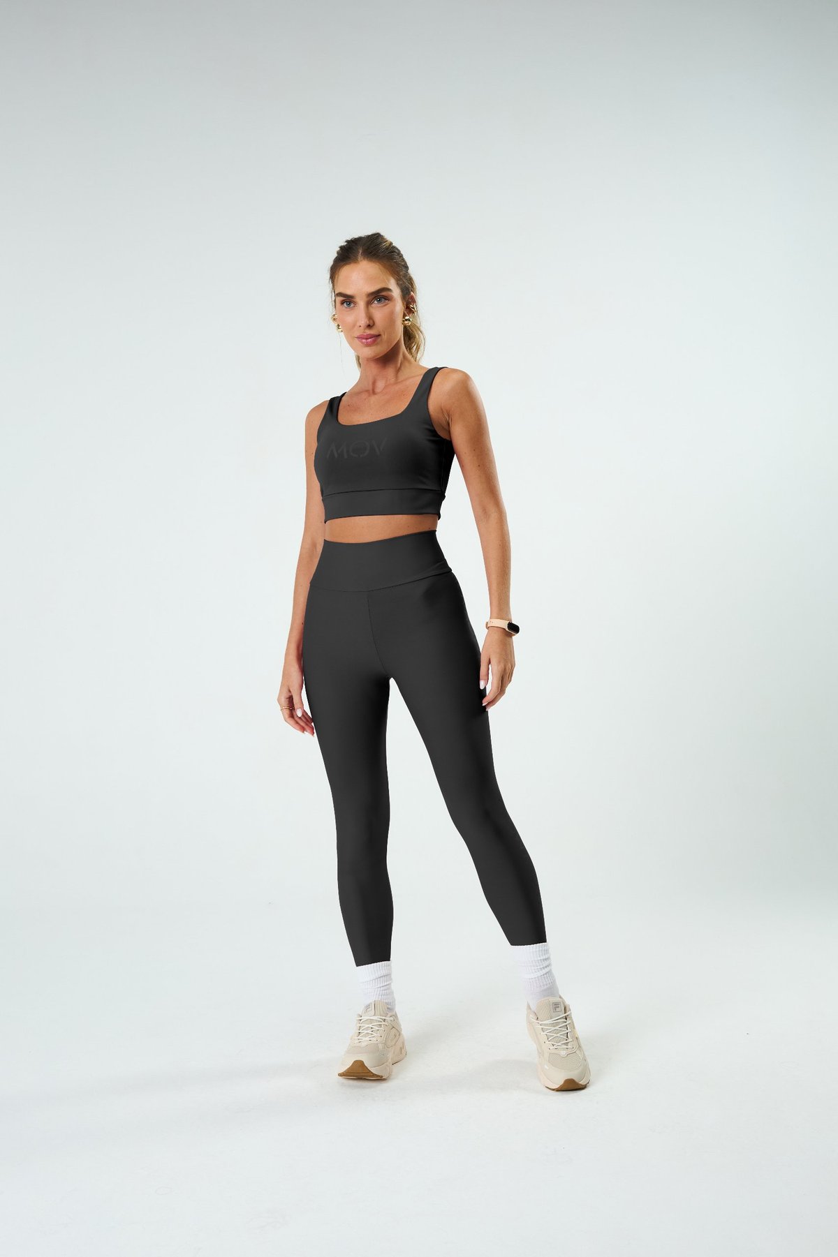 Calza Larga Legging Blackout Poliamida  - 2