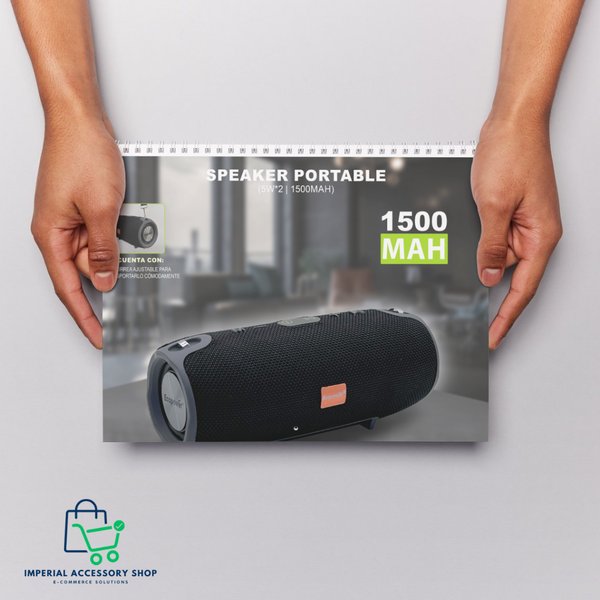Speaker Ecopower EP-2500 / USB / SD / FM / BLT