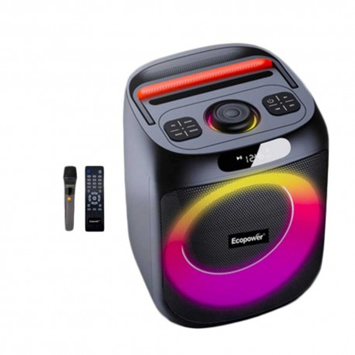 Speaker Ecopower EP-1923 / USB / SD / FM / BLT - Karaoke