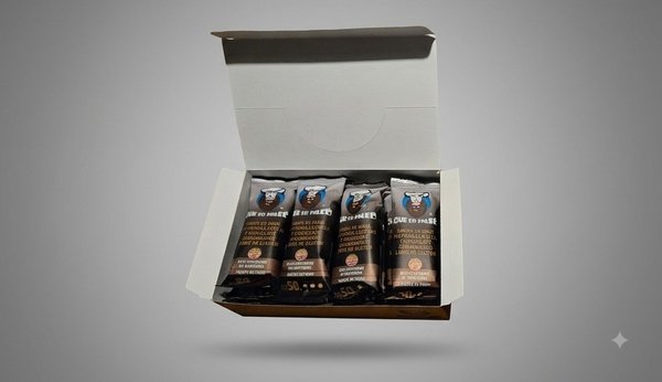 Caja de chocolate negro x12 unidades