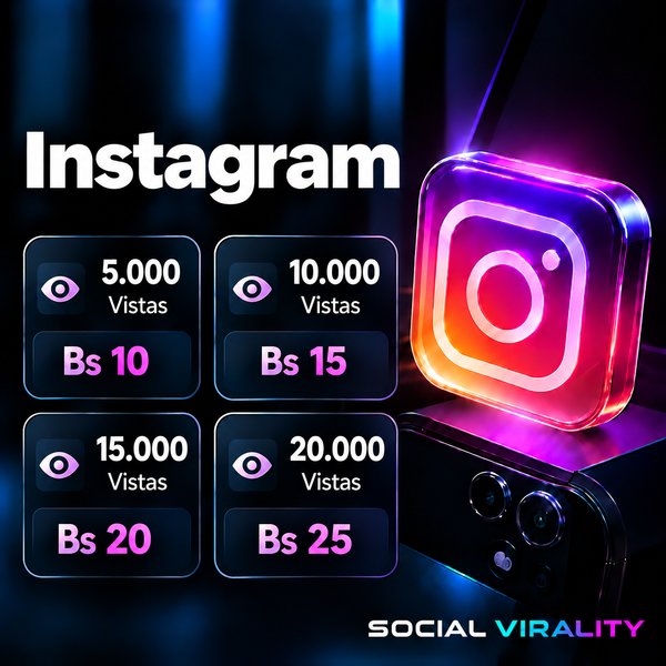 Vistas de Instagram