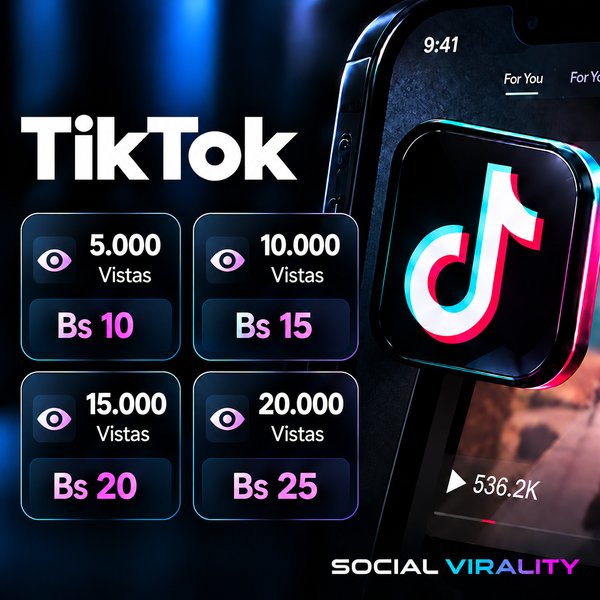 Vistas de TikTok
