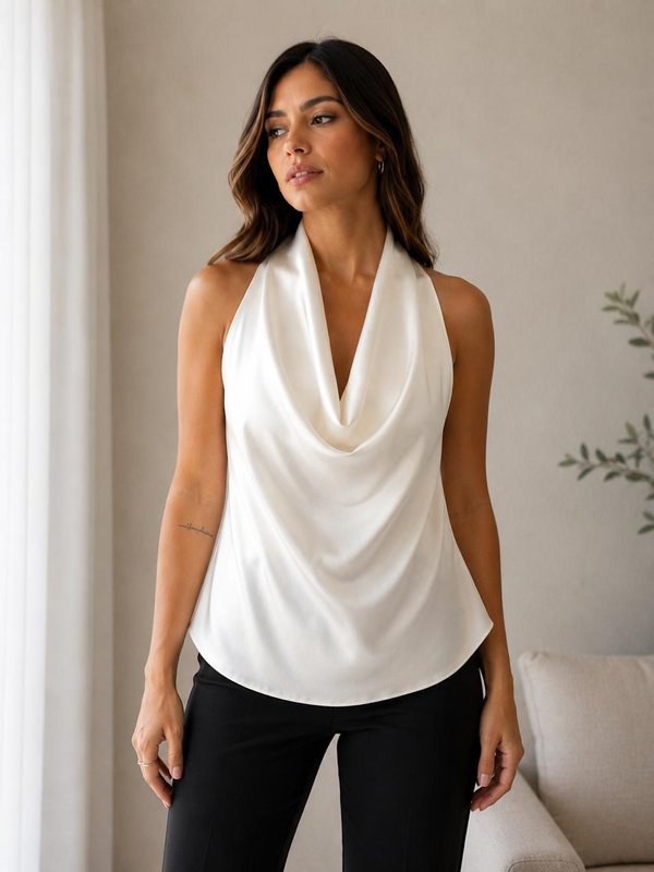 Blusa de Satin