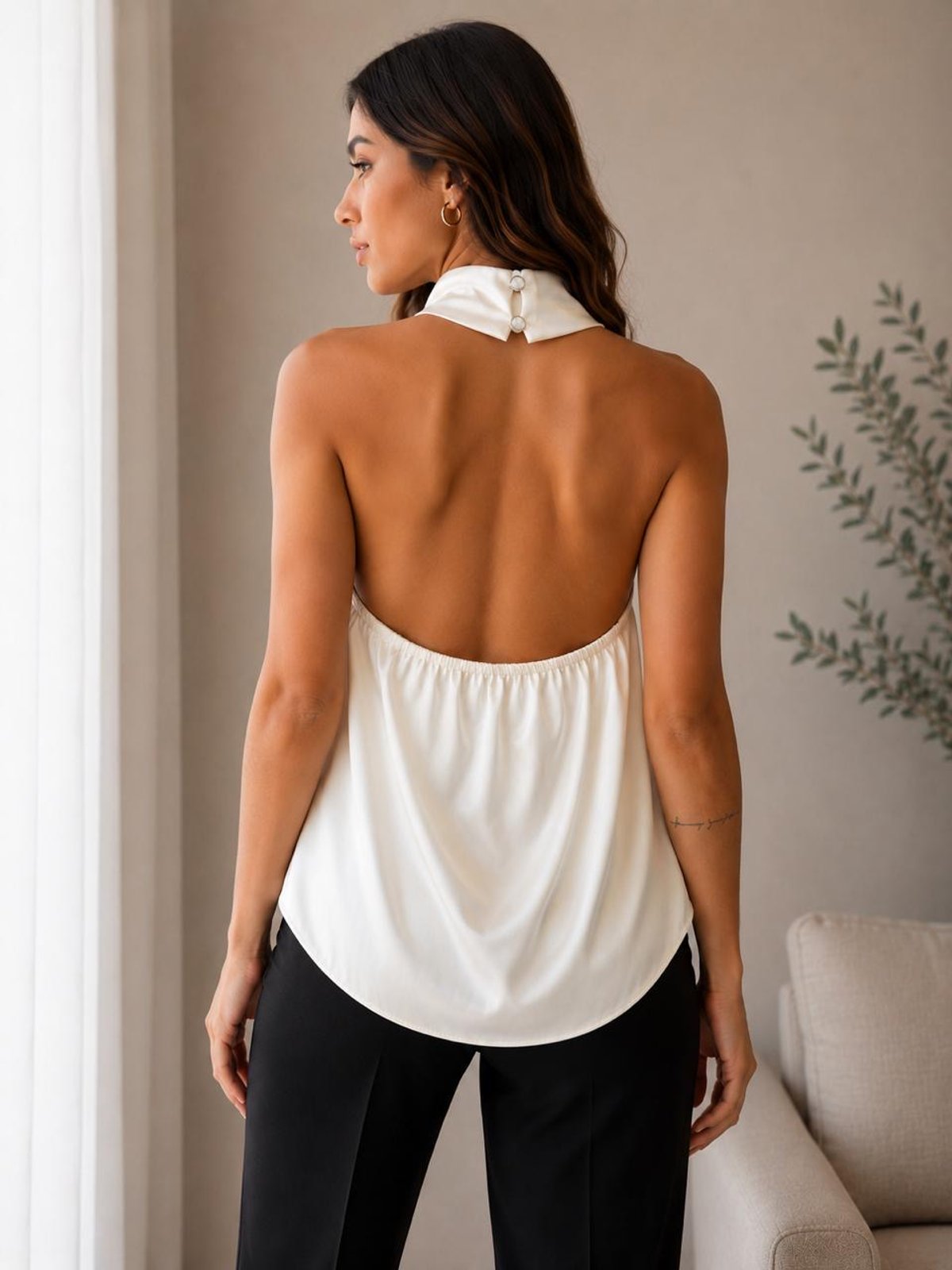 Blusa de Satin  - 4