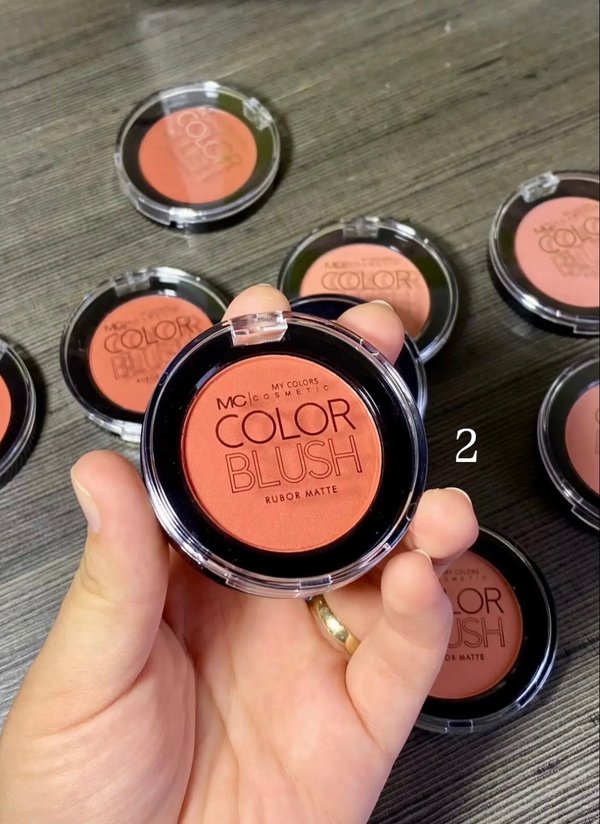 Blush en polvo MC 2 tonos 