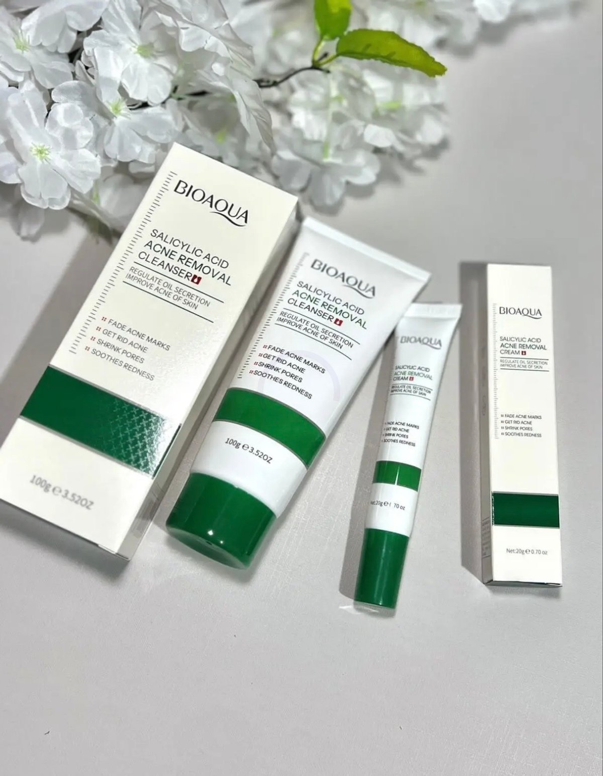 Bioaqua set anti acne Jabón + crema