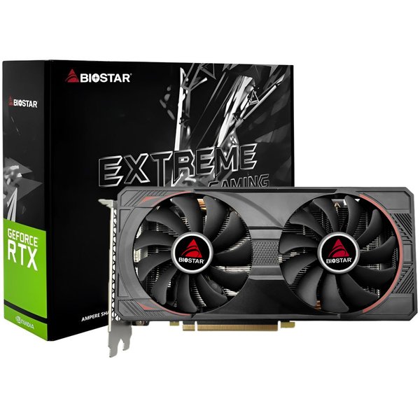 8Biostar Extreme Gaming GeForce RTX3060TI GDDR6 8GB