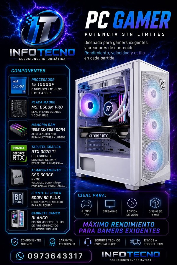 PC Gamer I5 10Generacion