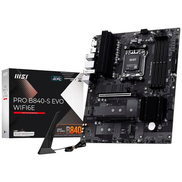 Placa Madre MSI Pro B840-S Evo Wi-Fi