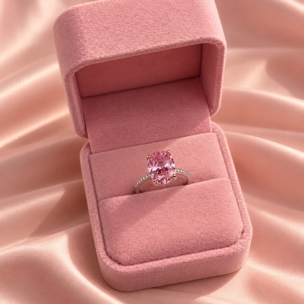 Anillo corte ovalado
