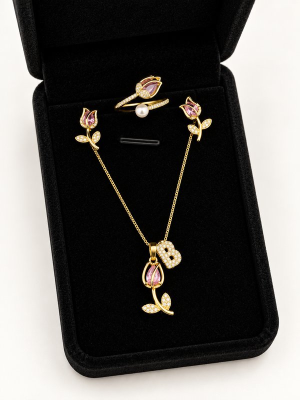 Set dorado rosé