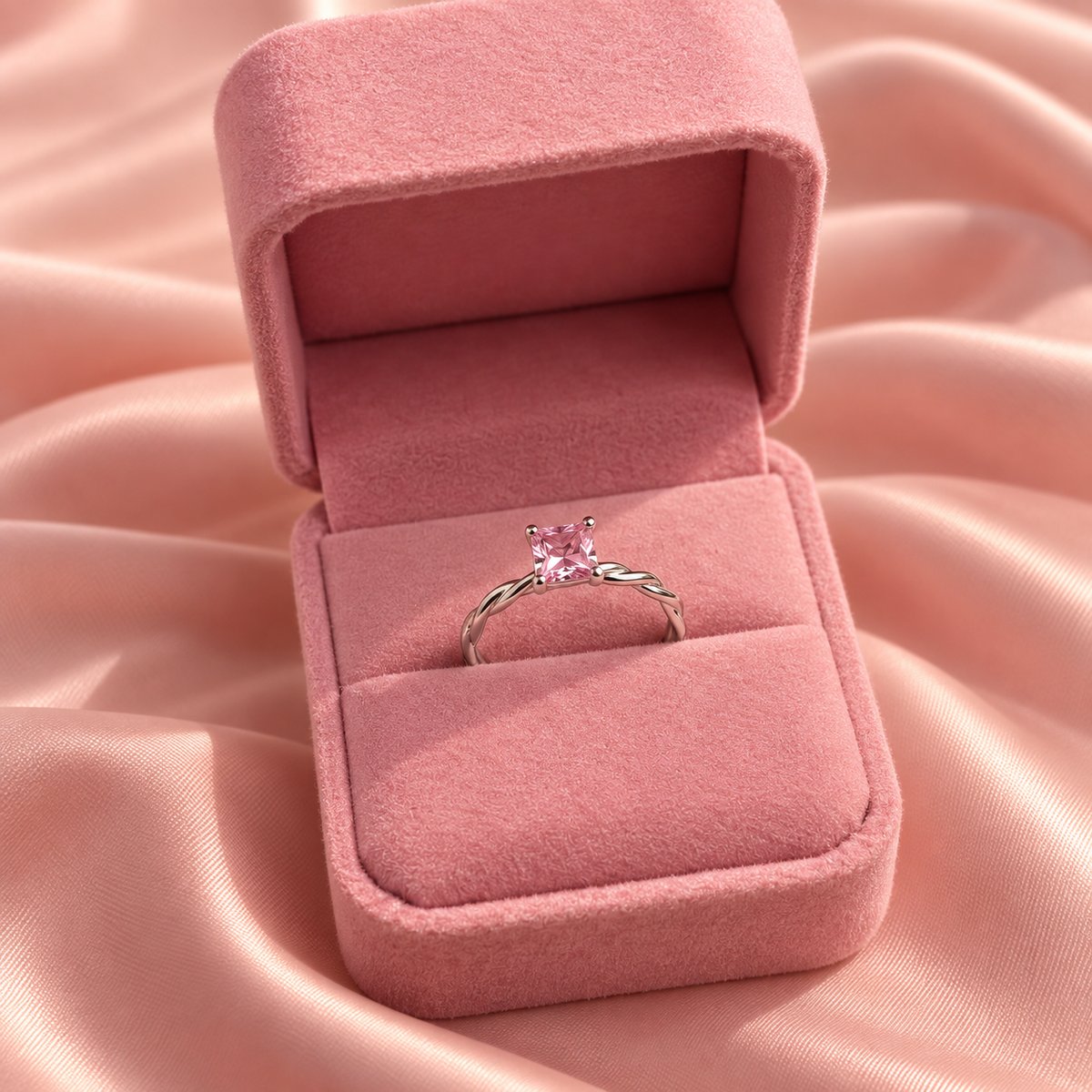 Anillo corte princesa  - 2