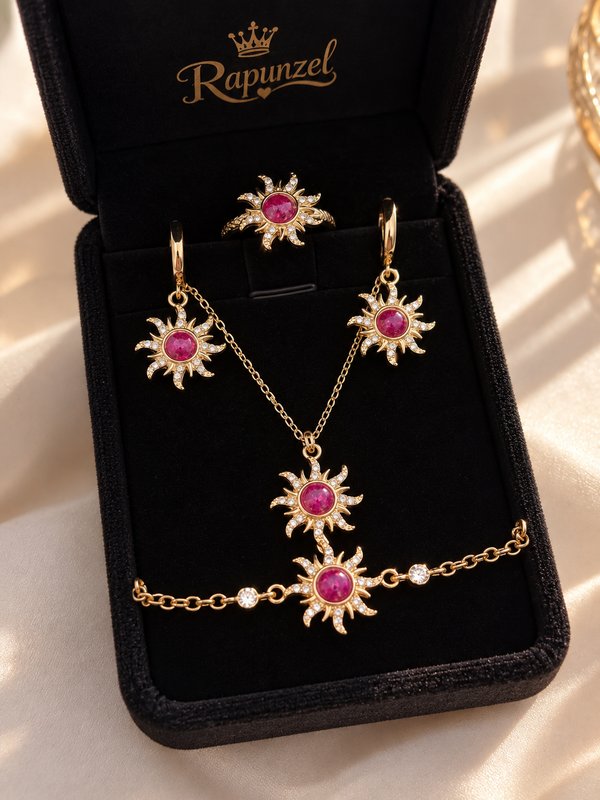 Set Rapunzel dorado