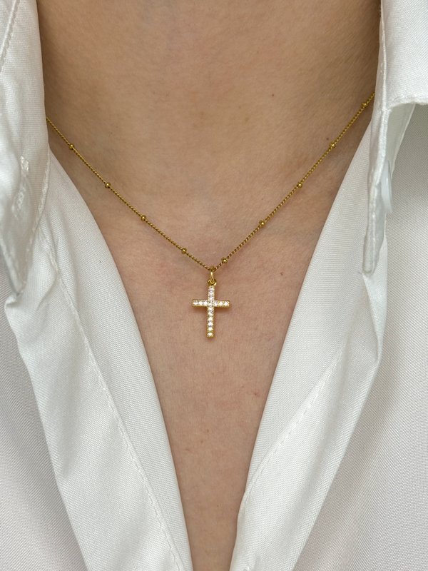 Collar Cruz de luz