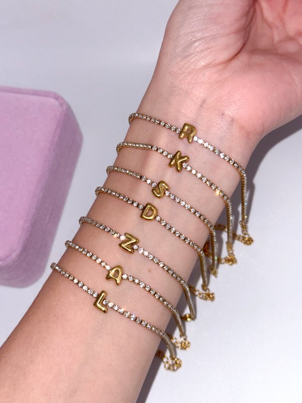 Pulsera tenis inicial