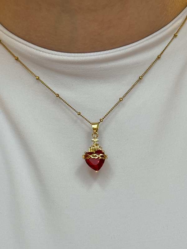 Collar Sagrado Corazón de Jesús 